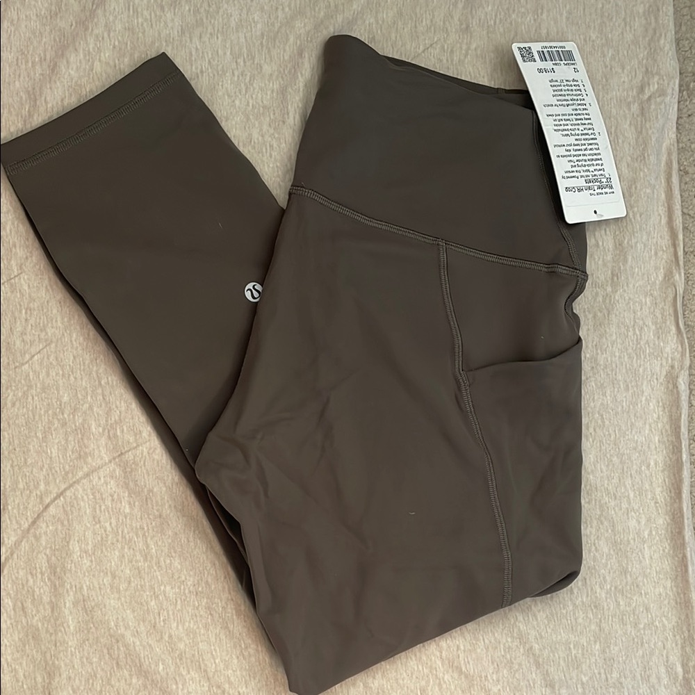 Lululemon Wunder Train HR Crop Leggings